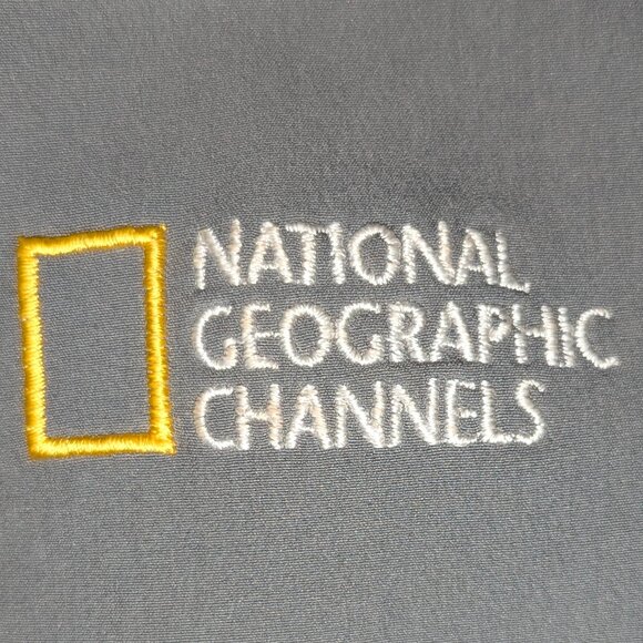 Marmot Tempo Jacket National Geographic Channels SIZE M Cinder Gray Soft Shell - Picture 3 of 4